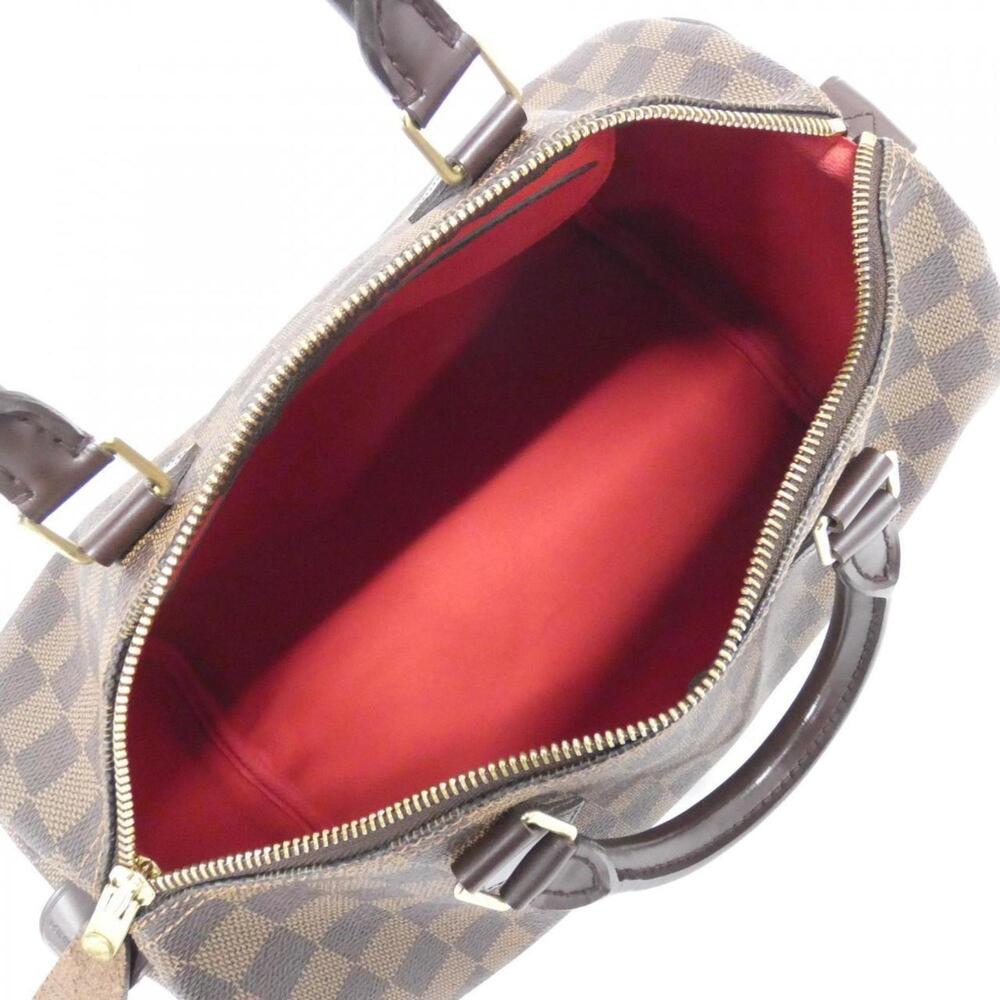LOUIS VUITTON Brown Damier Speedy 30 Boston Bag - Picture 9 of 10